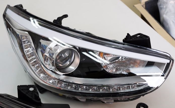 Hyundai solaris ксенон