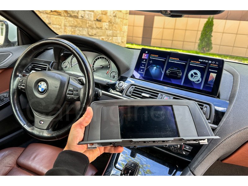 Навигация BMW 6 F13 (монитор Android и навигатор в БМВ 6 серии)