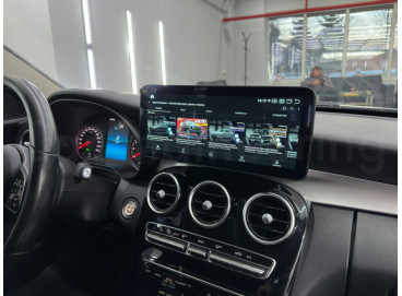 Android монитор на Mercedes C-class W205