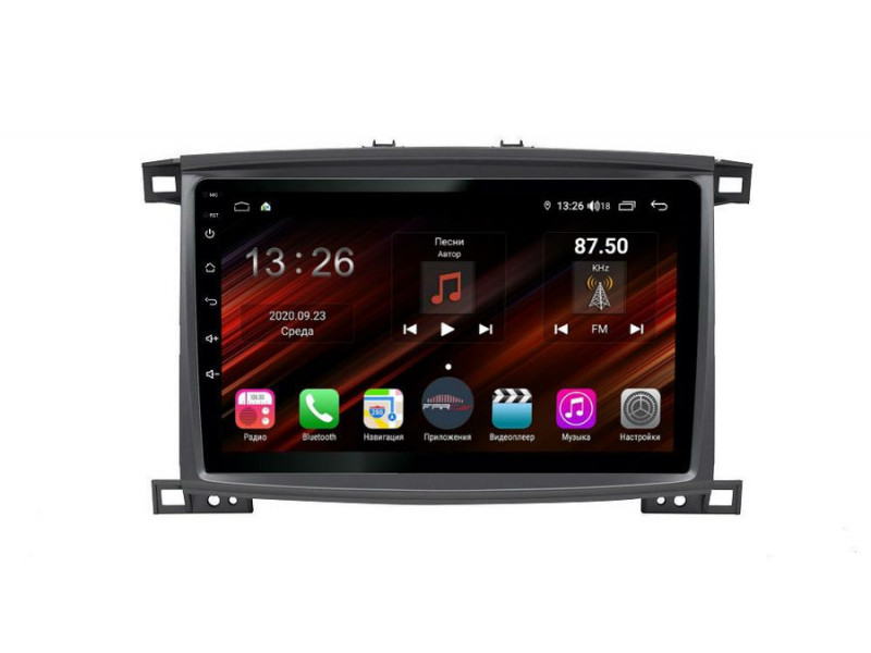 Головное устройство Toyota Land Cruiser 100 (2002-2007) Android 10.0